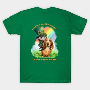 Little Leprechaun with a Huge Wiener T-Shirt